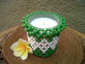 scented candle glass